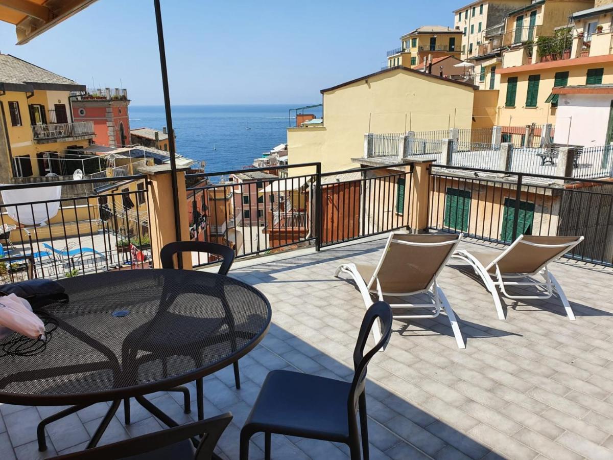 Ca Vivaldi Penthouse 5Terreparco Apartman Riomaggiore Kültér fotó