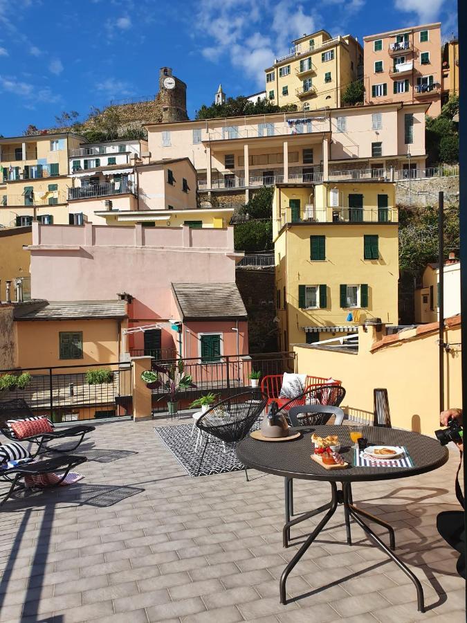 Ca Vivaldi Penthouse 5Terreparco Apartman Riomaggiore Kültér fotó