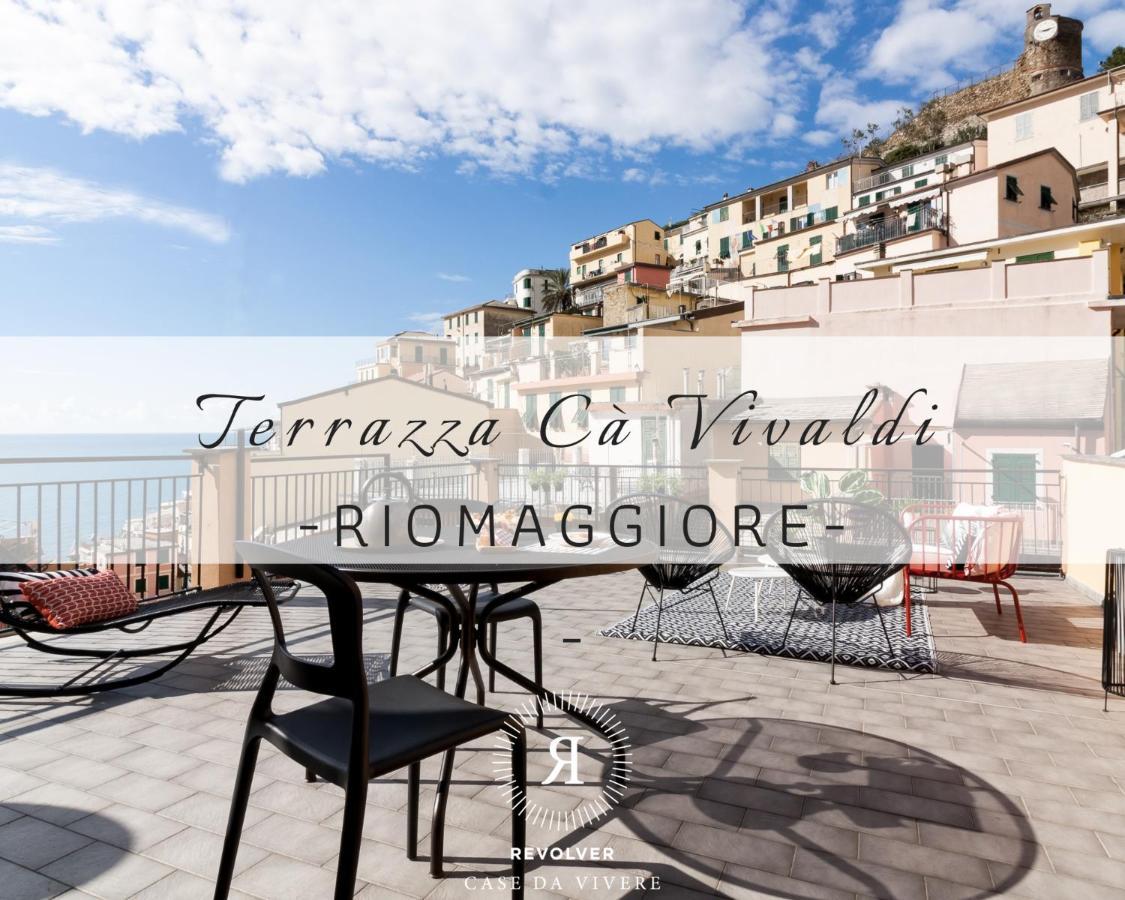 Ca Vivaldi Penthouse 5Terreparco Apartman Riomaggiore Kültér fotó