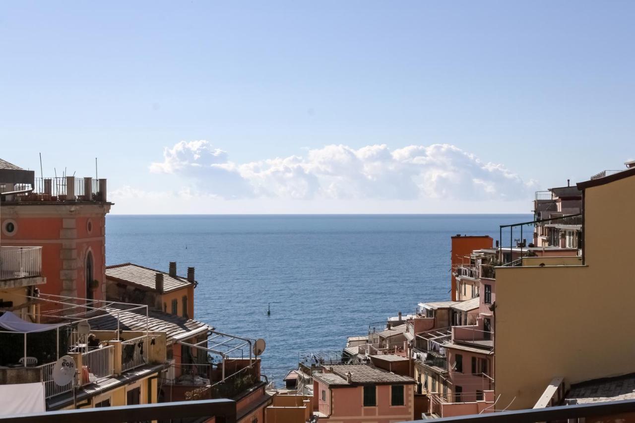 Ca Vivaldi Penthouse 5Terreparco Apartman Riomaggiore Kültér fotó