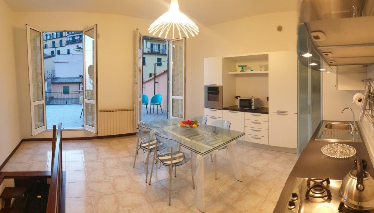 Ca Vivaldi Penthouse 5Terreparco Apartman Riomaggiore Kültér fotó